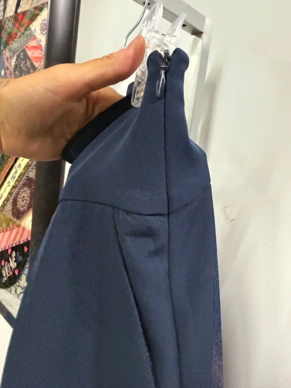 NWT Milly Navy Blue Italian Cady Pleated Wide Leg Culotte Pants Women's Size 10